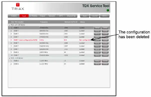 TRIAX TDX DVB-T2 Input Demodulator-23