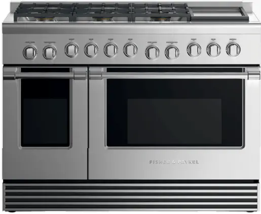 FISHER PAYKEL RGV2 486GD L N 48 Inch 6 Burner Gas Range -