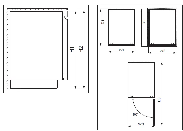 Electrolux EWUS018B7B Built-in Cooler-1