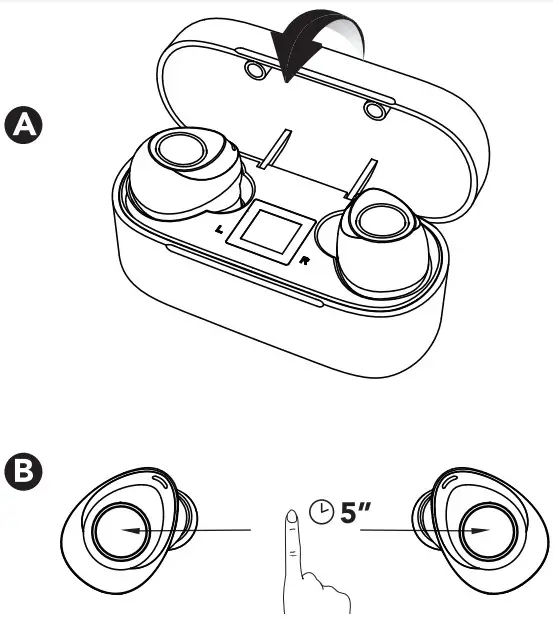 MEBUYZ True Wireless Earbuds E19 -case 5