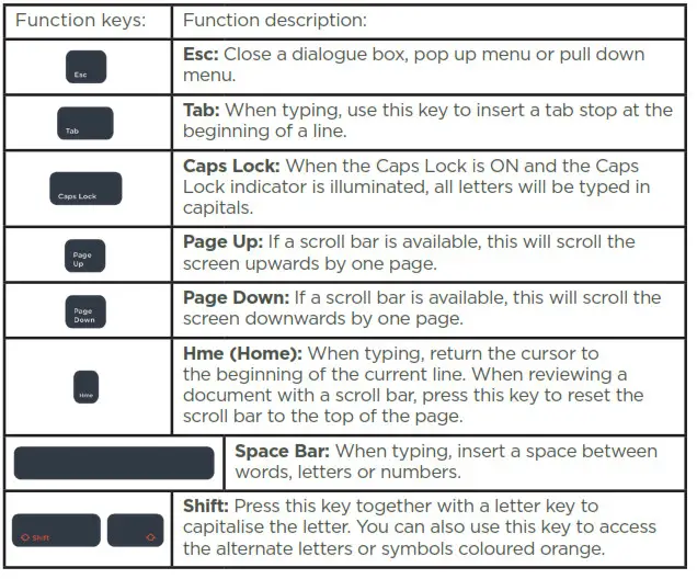 vtech Genio My First Laptop - Keyboard layout 2
