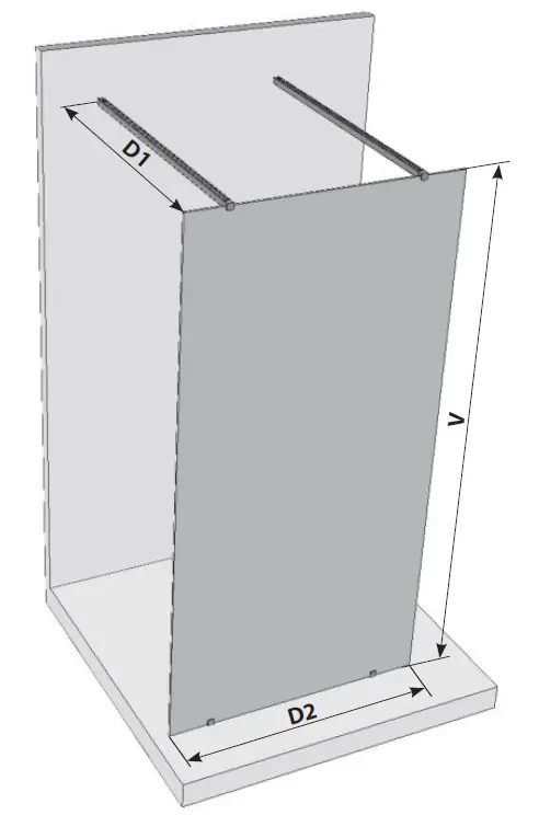 RAVAK-1400-x-2000-mm-Walk-In-Free-Shower-Enclosure-fig-1