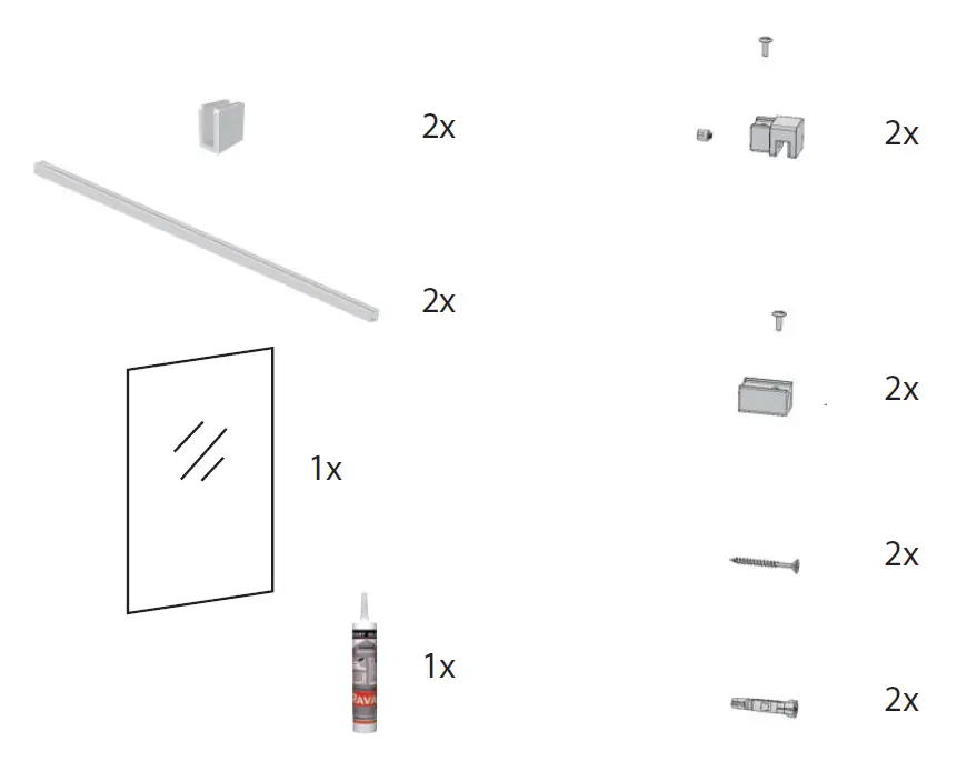 RAVAK-1400-x-2000-mm-Walk-In-Free-Shower-Enclosure-fig-3