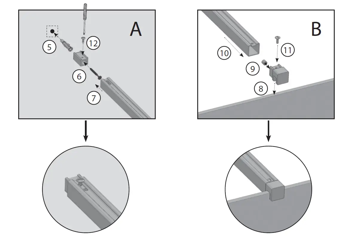 RAVAK-1400-x-2000-mm-Walk-In-Free-Shower-Enclosure-fig-5