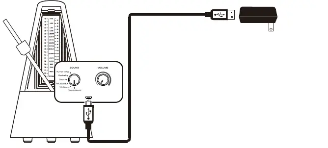 cherub WSM-290P Metronome Time Machine-9