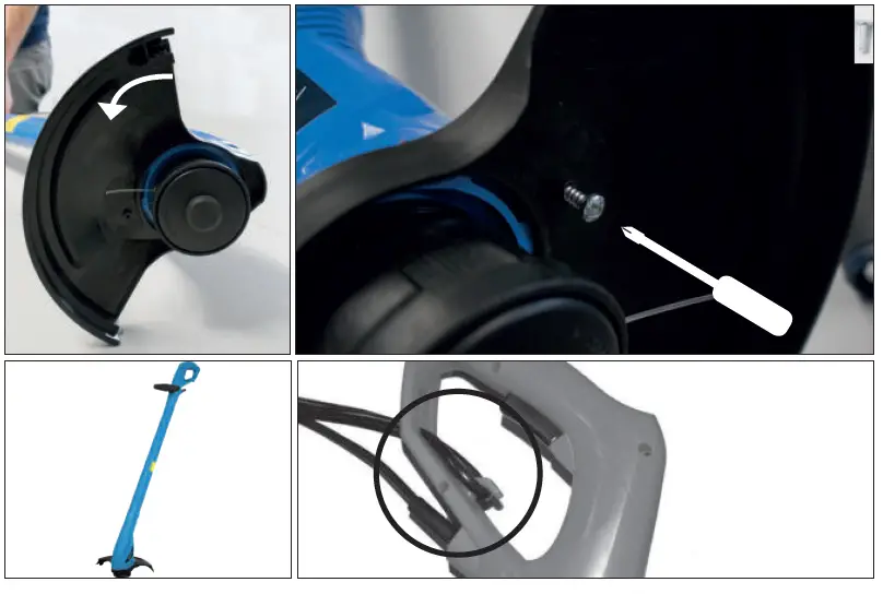 Gude GRT 251 P Grass Trimmer fig 5