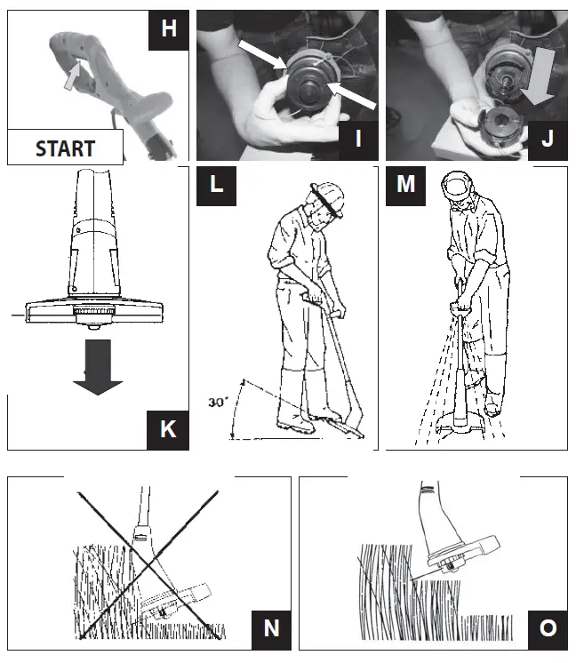 Gude GRT 251 P Grass Trimmer fig 6