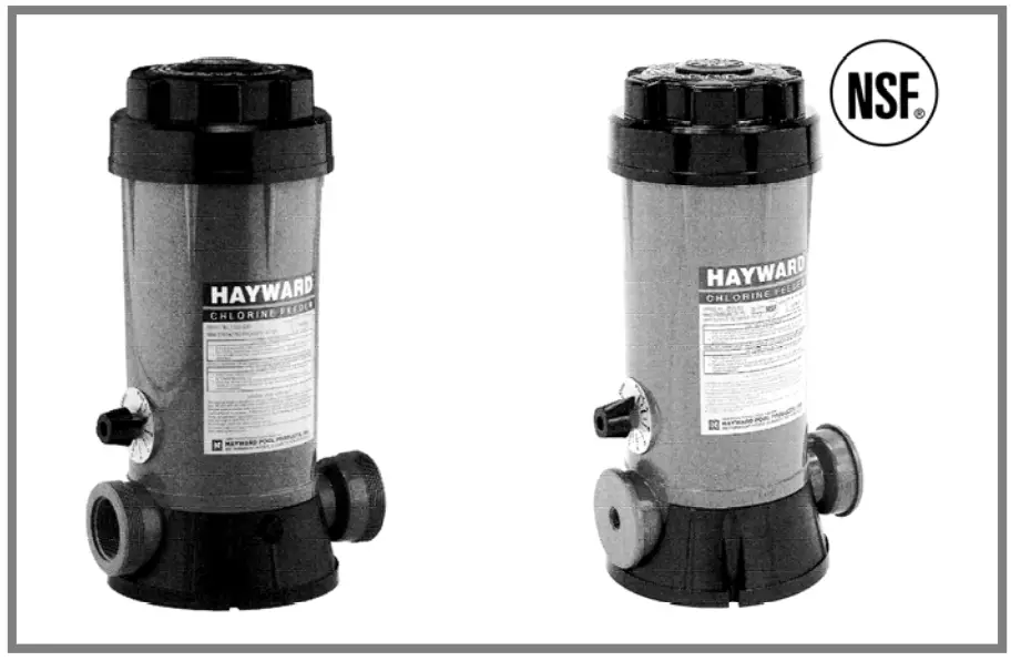 HAYWARD CL100 110 CL200 220 Automatic Chlorine Feeders