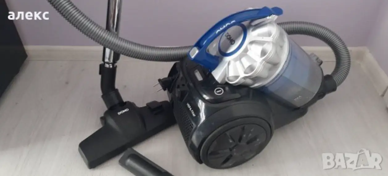 Domo Do7290s Bagless Vacuum Cleaner Cyclonic User Manual