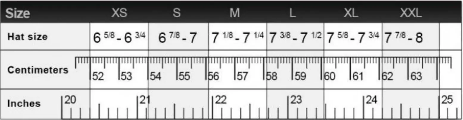 Simpson Cycling Helmet Measurement - VENOM