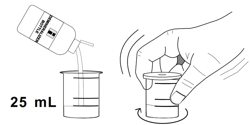 HANNA instruments HI 38015 Chloride Extended Range Test Kit - plastic pipette