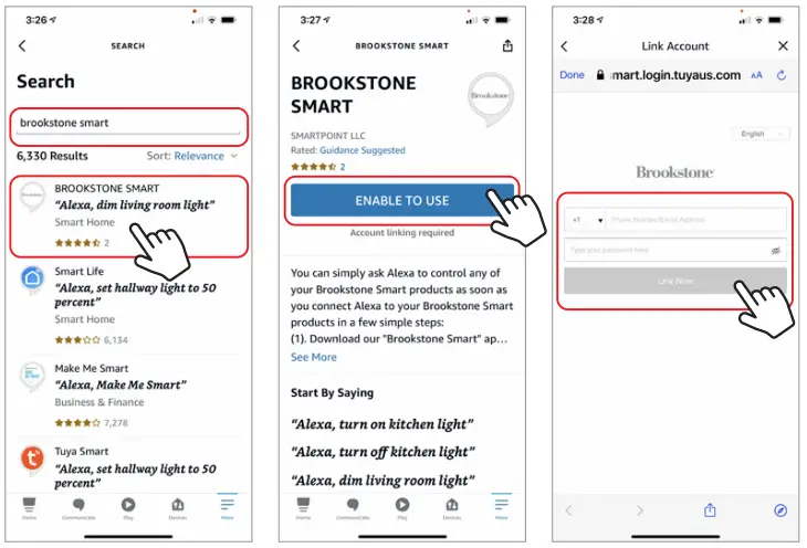 Brookstone BKSRGBSTRP Smart LED Strip Light-fig12