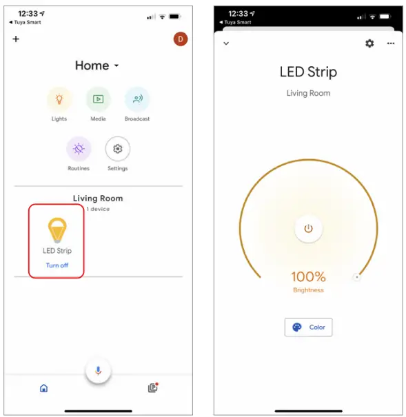 Brookstone BKSRGBSTRP Smart LED Strip Light-fig21