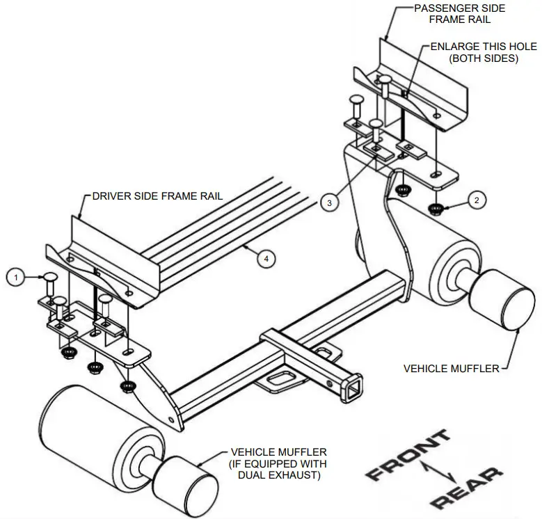 CURT Class 2 Trailer Hitch 1 1 4Inch Receiver - Figure 24