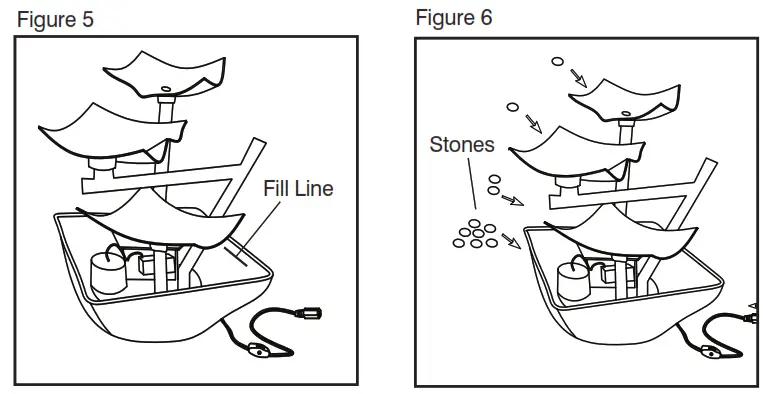 EnviraScape Silver Springs Fountain Figure 5, 6