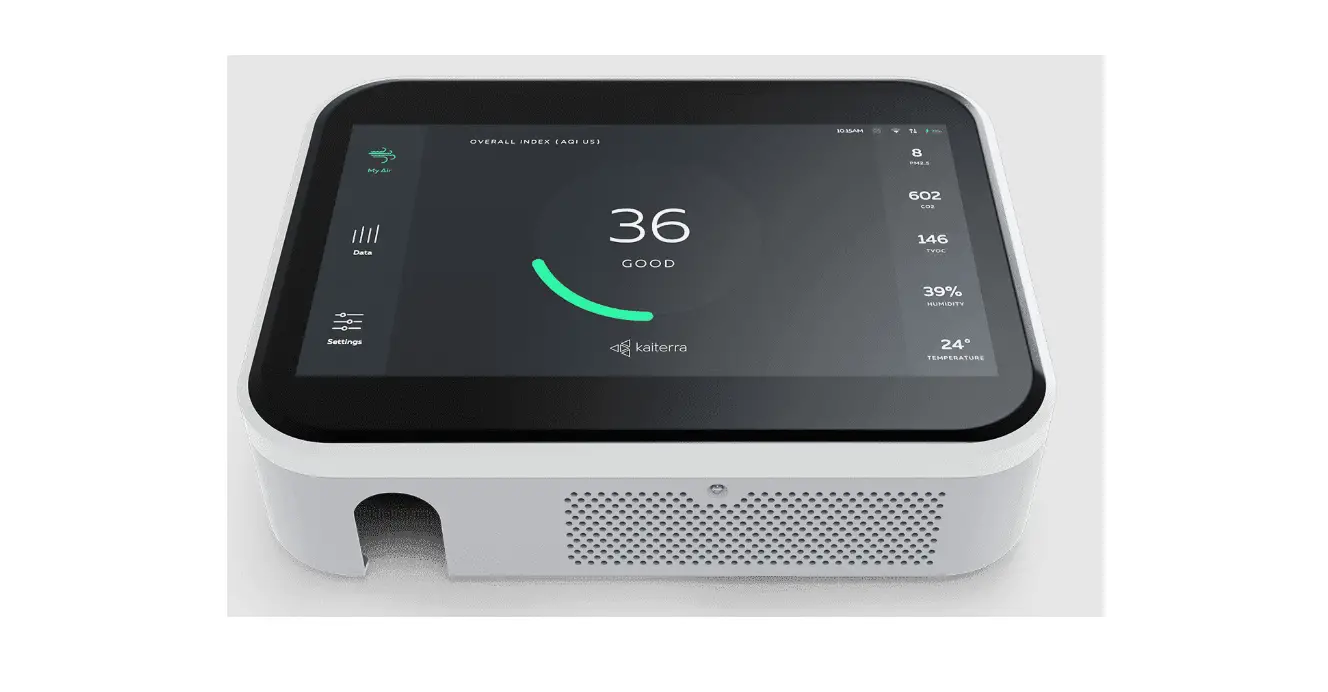 Kaiterra Sensedge Premium Indoor Air Quality Monitor Installation Guide