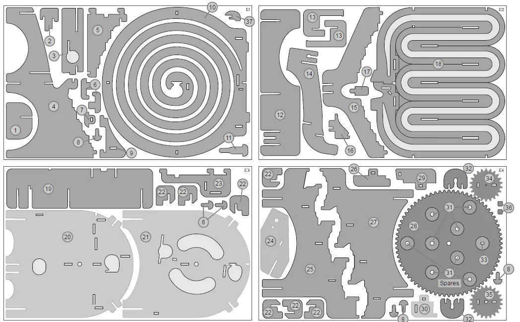 Engenius-CONTRAPTIONS-K873i-Perpetual-Motion-Double-Marble-Run-FIG- (2)