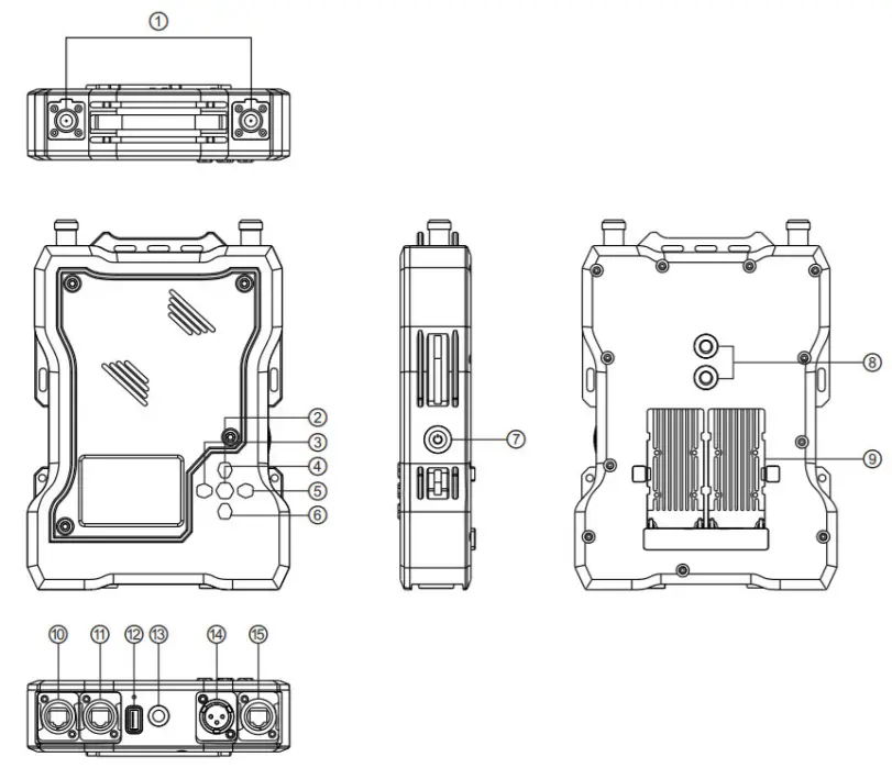 HOLLYLAND HollyView SOLIDCOM M1 Wireless Intercom System - fig 4