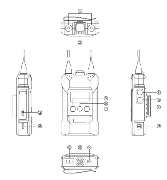 HOLLYLAND HollyView SOLIDCOM M1 Wireless Intercom System - fig 5