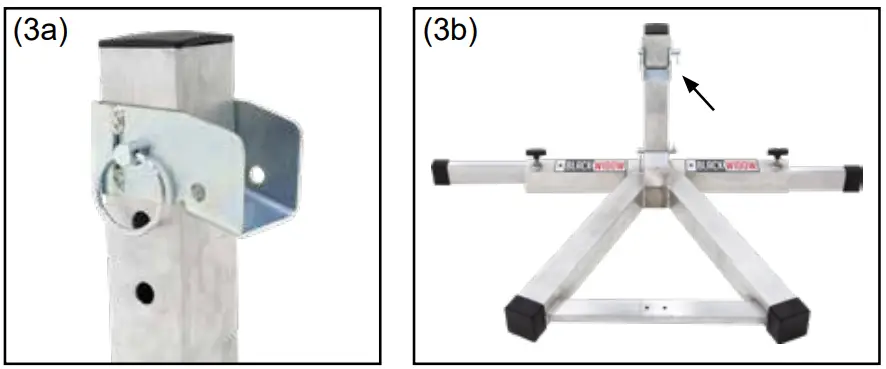 BLACK WIDOW BW-PRO-CHOCK Motorcycle Wheel Chock-fig5