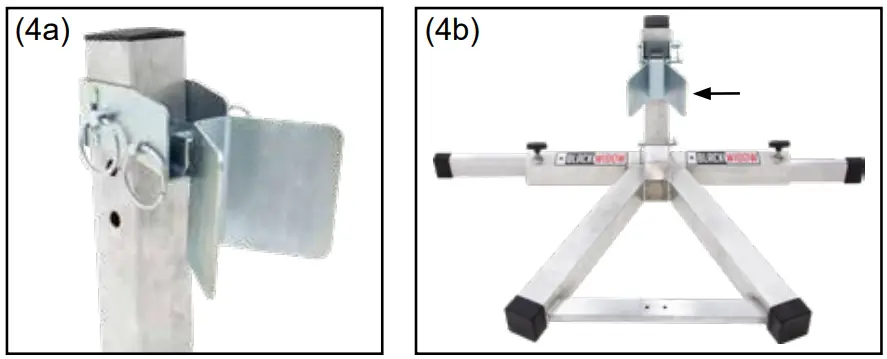 BLACK WIDOW BW-PRO-CHOCK Motorcycle Wheel Chock-fig6