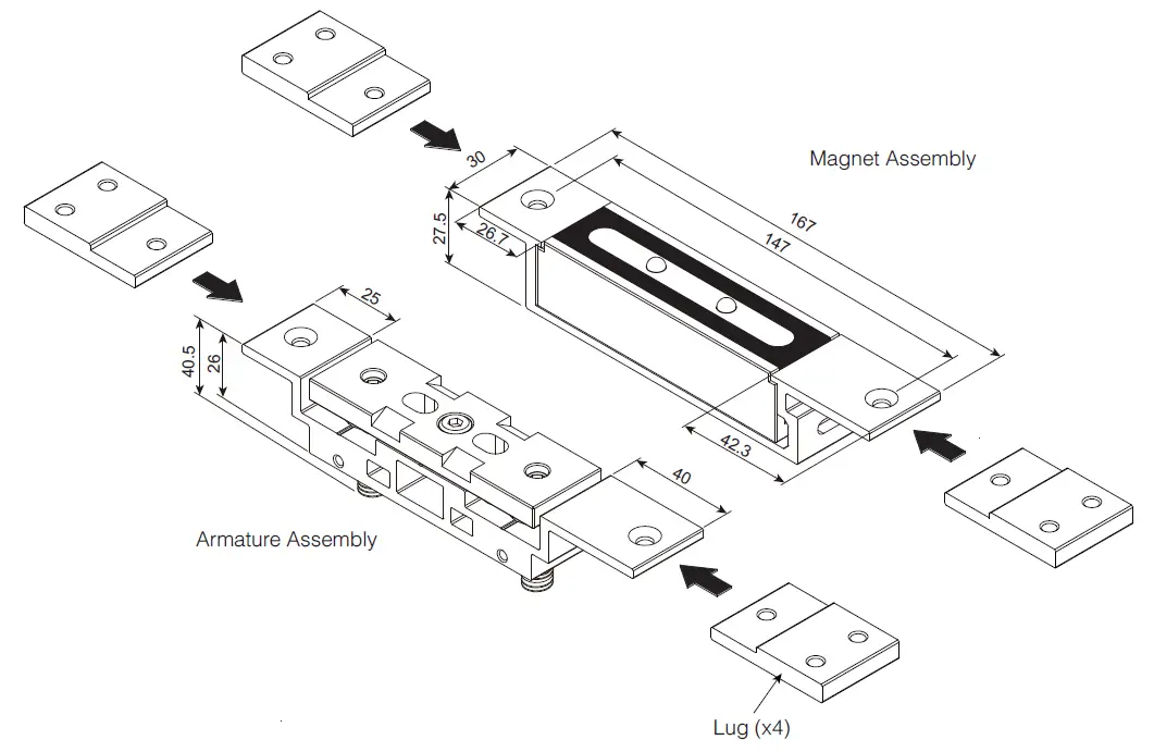 GIANNI GS250 Series Mini Shear Lock 2