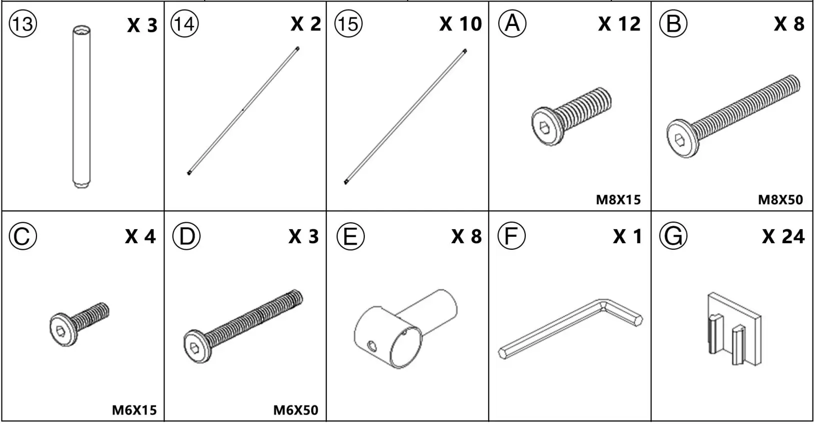 GOJANE W36833332LWY Modern Metal Platform Bed Parts