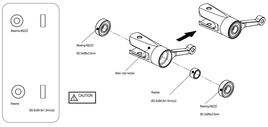 OMPHOBBY M1 RC Helicopter - LOCATE AN APPROPRIATE LOCATION 17