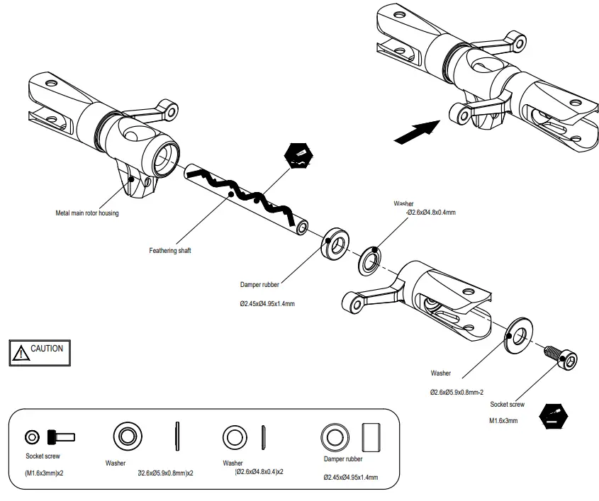 OMPHOBBY M1 RC Helicopter - LOCATE AN APPROPRIATE LOCATION 17
