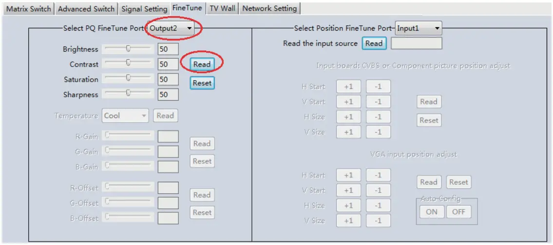 VigilLink VLMX 44VW 4x4 HDMI 2.0 Matrix with Seamless switching and videowall 18Gbps - Figure 11