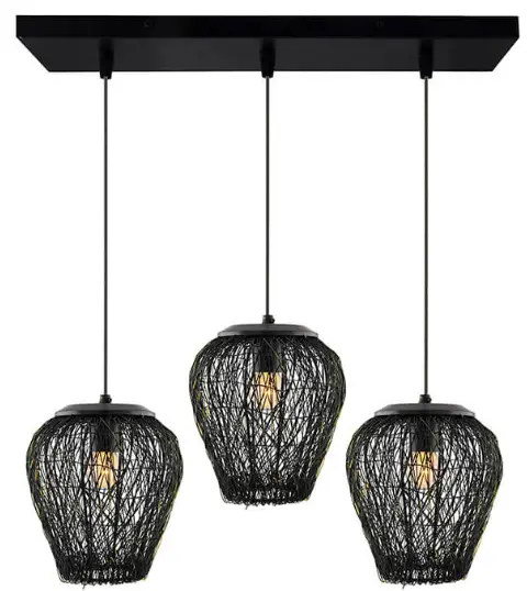 SESSAK LIGHTING K49118-3 Cosette Hanging Lamp