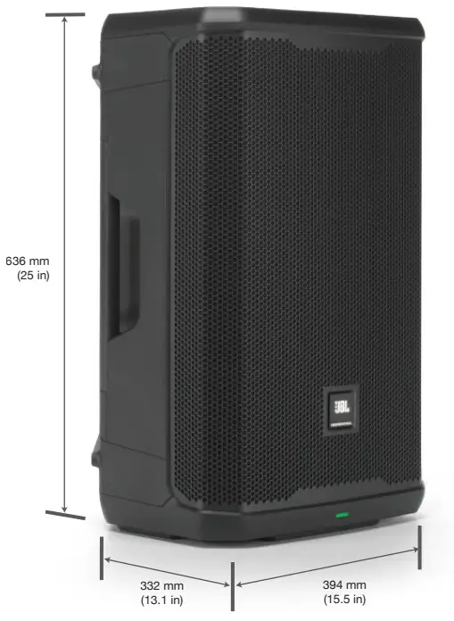 JBL PRX912 Professional Powered Two-Way 12-Inch PA Loudspeaker fig 3