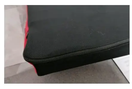 Coopers F986i Lumbar Massaging Cushion- Inserting the Battery