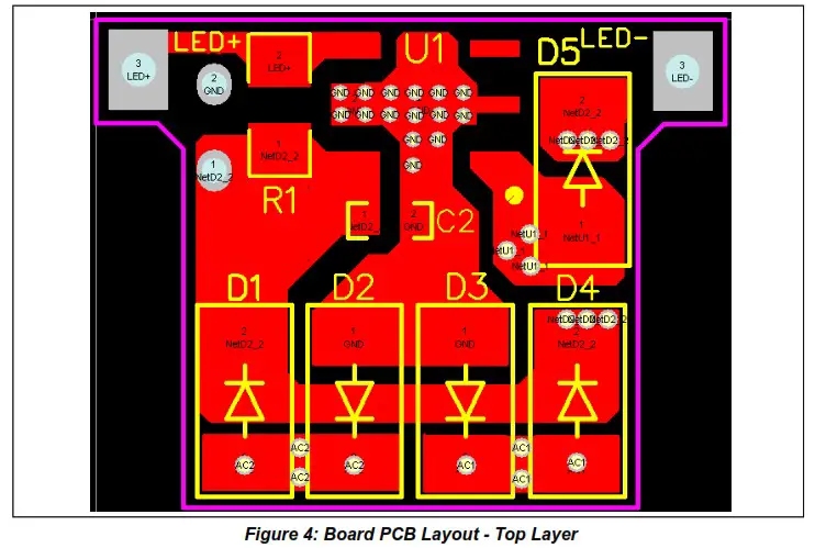 LUMISSIL IS31LT3360 MR16 Demo Board - BILL OF MATERIALS 2