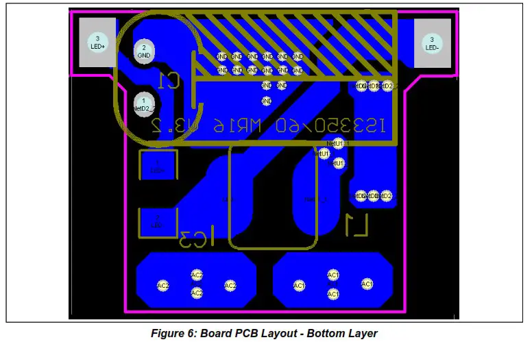 LUMISSIL IS31LT3360 MR16 Demo Board - BILL OF MATERIALS 4