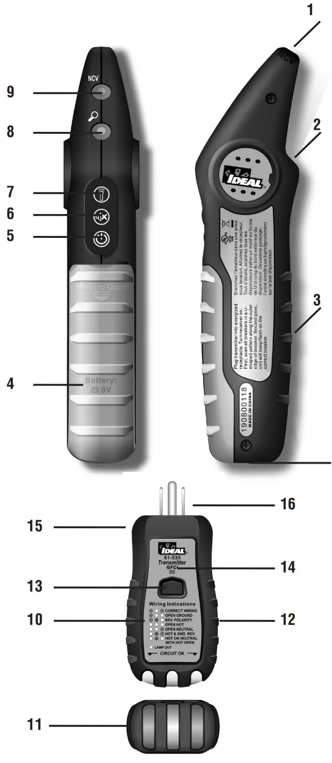 IDEAL 61 535 Automatic Circuit Breaker Identifier - Fig