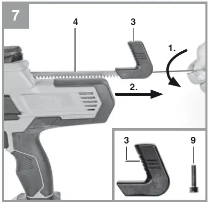 Einhell-TE-SG-18-10-Li-Cordless-Sealing-Gun-FIG-7