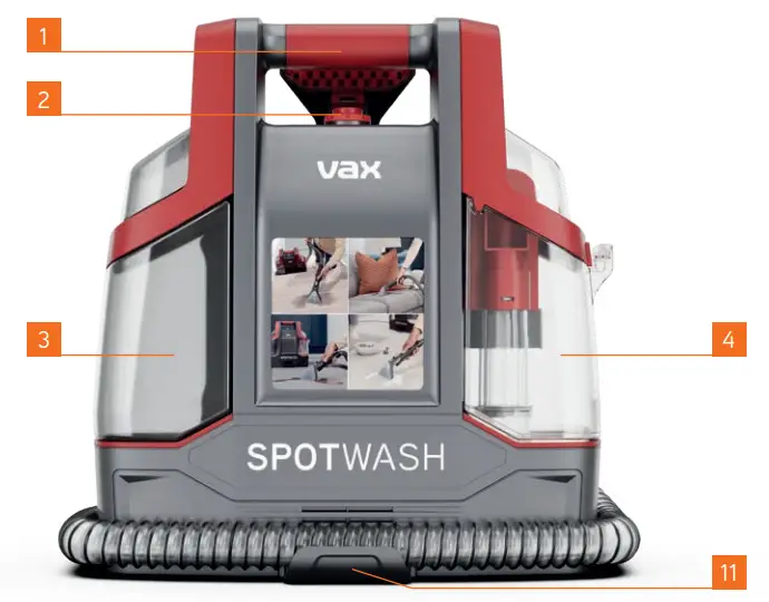 vax CDCW CSX SpotWash Duo Carpet Cleaner-fig1