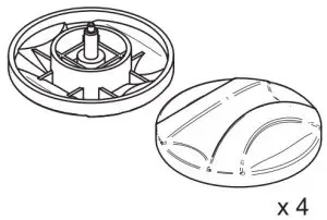 Large bracket screws