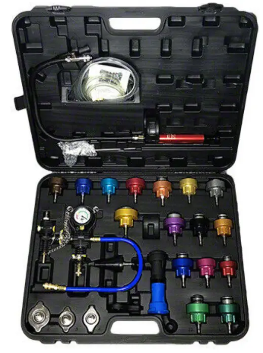 MasterCool 43301-A 27 Piece Master Radiator Pressure Test Kit