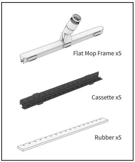 wecoline Curved Ergo Telescopic Handle - Package Contents1