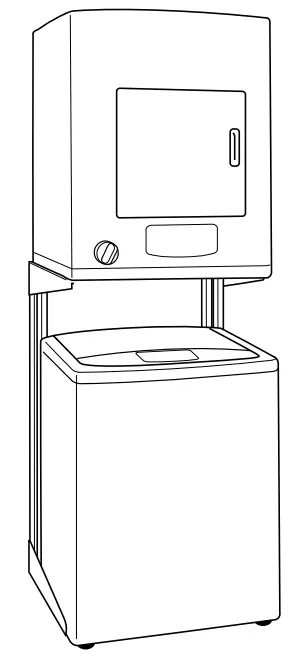 GE APPLIANCES DSDR24F Electric Dryers Stand - fig 23