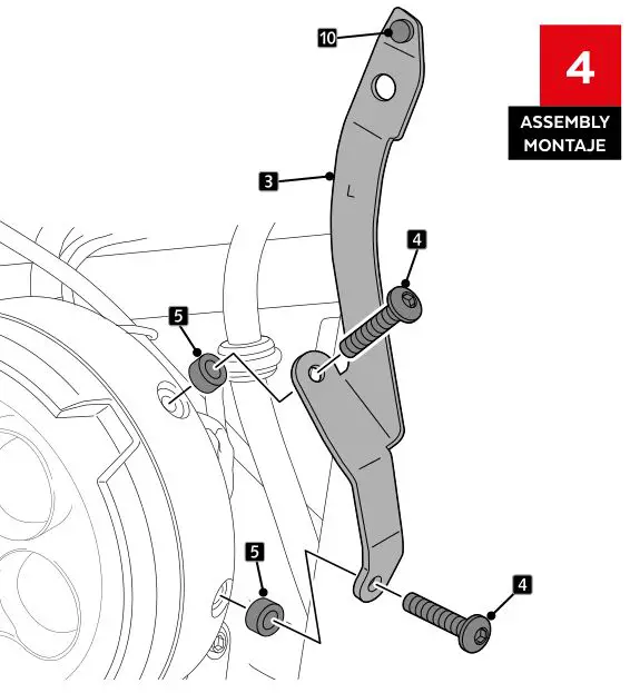 Puig 20821 Front Plate - Figure 4