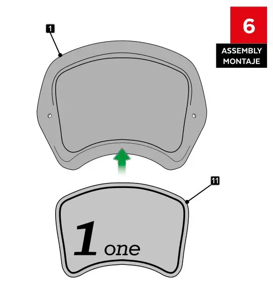 Puig 20821 Front Plate - Figure 6