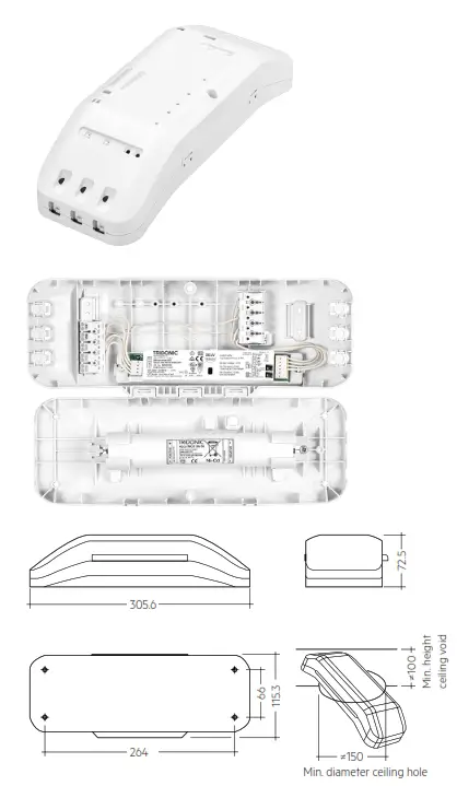 TRIDONIC EM Converter PACK BASIC