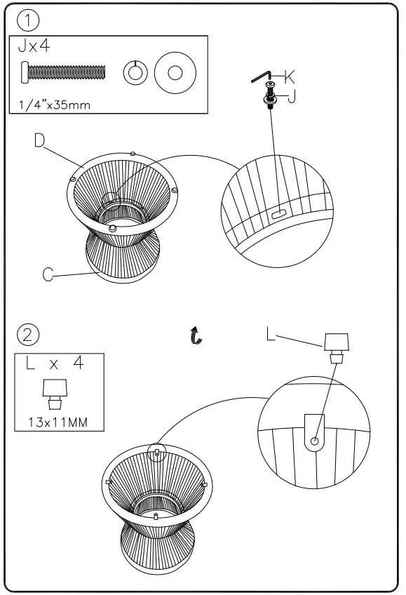 ASHLEY P313046 Coast Island Outdoor Chair 4