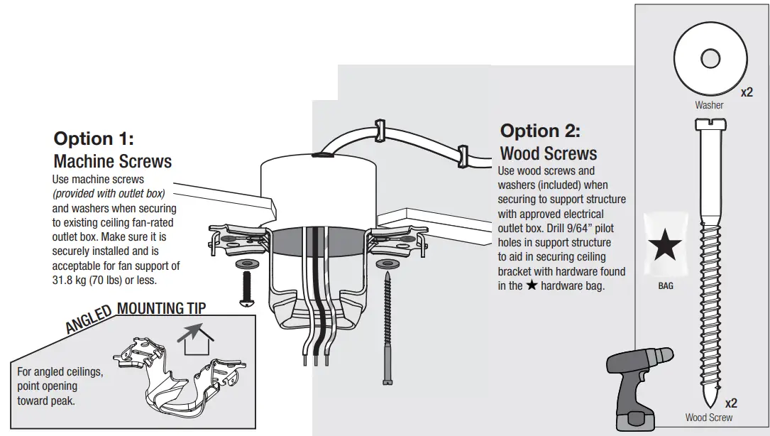Hunter 51595 3 Lights 52 inch Ceiling Fan-fig13