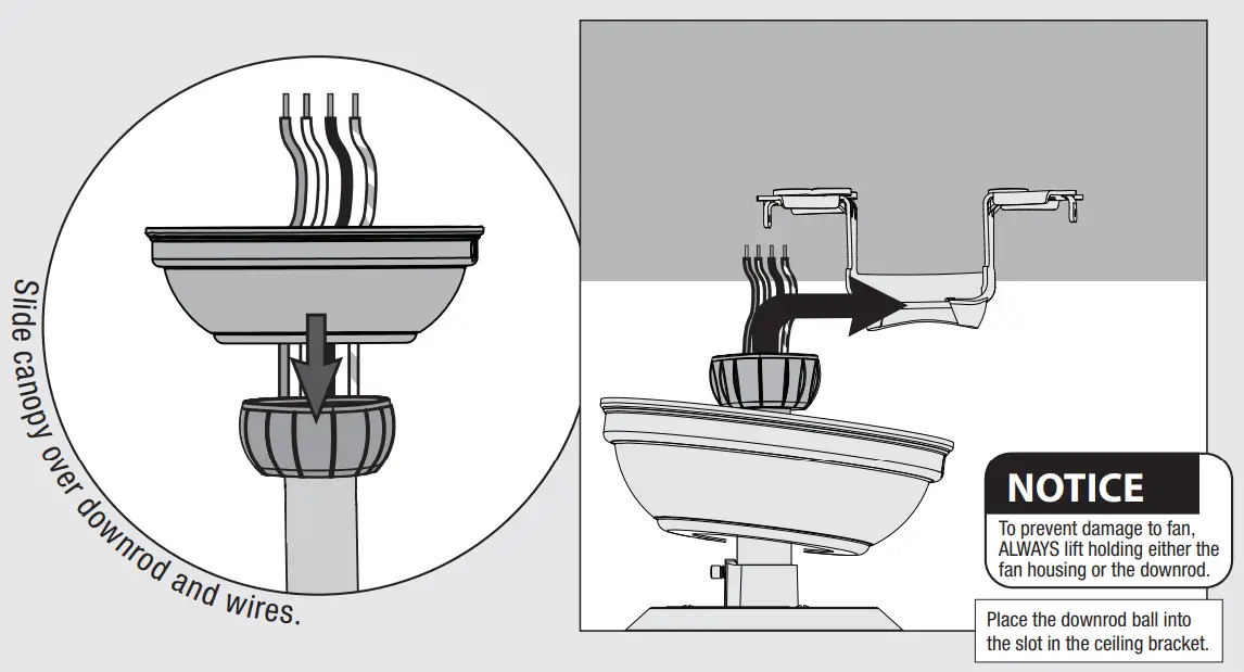 Hunter 51595 3 Lights 52 inch Ceiling Fan-fig15