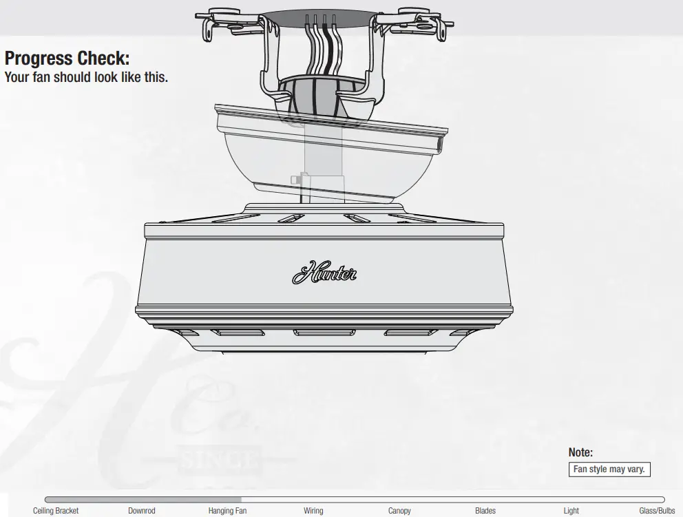 Hunter 51595 3 Lights 52 inch Ceiling Fan-fig16