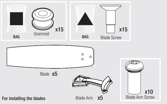 Hunter 51595 3 Lights 52 inch Ceiling Fan-fig4